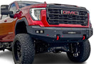 GMC Sierra front bumper replacement CUB500690 by Chassis Unlimited fits 2024+ 2500/3500 models with precision-cut steel durability