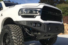 Chassis Unlimited Octane CUB940322RAW truck grille guard front bumper for 2019–2025 Ram 2500/3500, raw steel with sensor cutouts