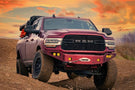 Chassis Unlimited Octane CUB940322RAW truck grille guard front bumper for 2019–2025 Ram 2500/3500, raw steel with sensor cutouts