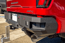 Truck rear bumper Chassis Unlimited Octane CUB910571 textured black armor for 2020–2025 GMC Sierra 2500/3500 work and off-road trucks