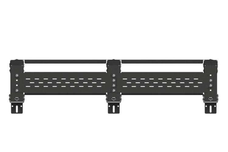 Chassis Unlimited Universal Overland Bed Rack 18" Thorax CUB970005 smoothly reinforces a 46" length short bed frame