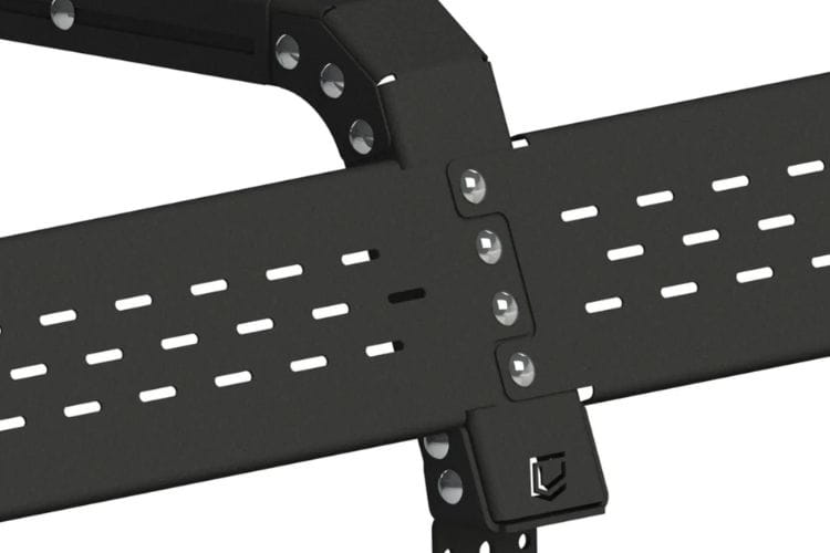 Chassis Unlimited Universal Truck Bed Rack System 12" Thorax Overland CUB970026 fits a 58" length six foot plus truck bed