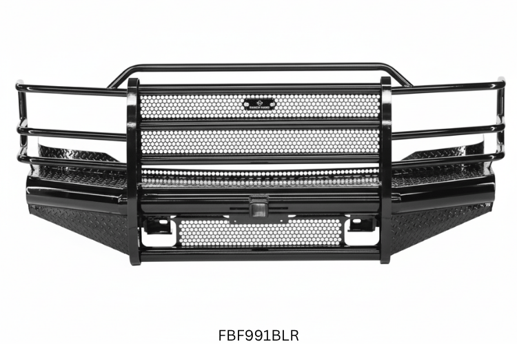 2004 Ford F250 Super Duty with Ranch Hand front and rear bumpers and Westin side steps installed