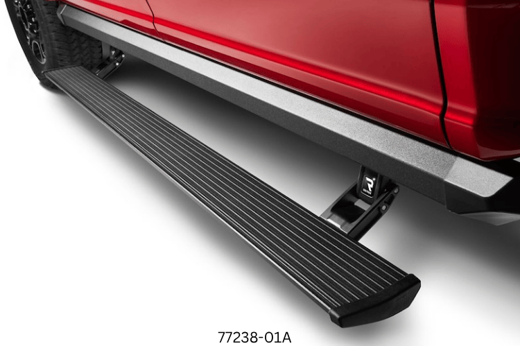 2024 Dodge Ram 2500 Complete Protection Kit with rugged Ranch Hand bumpers and sleek AMP Research power steps