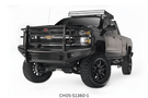 2007 Chevy Silverado 2500 Complete Protection Kit featuring rugged Fab Fours bumpers and stylish Westin Automotive steps
