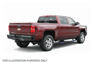 Fully equipped 2014 Chevy Silverado 2500HD Complete Protection Kit showcasing Steelcraft protection and AMP Research power steps