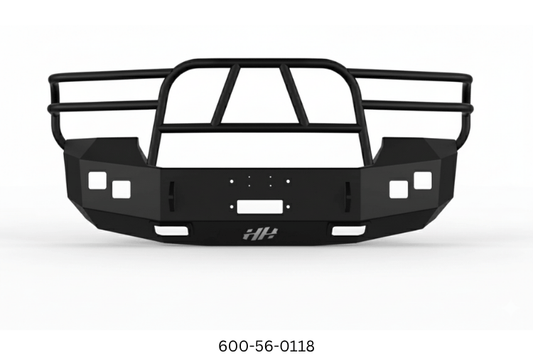 2007 GMC Sierra 2500HD Complete Protection Kit with tough Hammerhead bumpers and stylish Westin Automotive steps