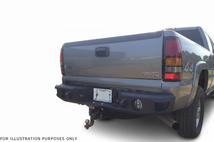 2007 GMC Sierra 2500HD Complete Protection Kit with tough Hammerhead bumpers and stylish Westin Automotive steps