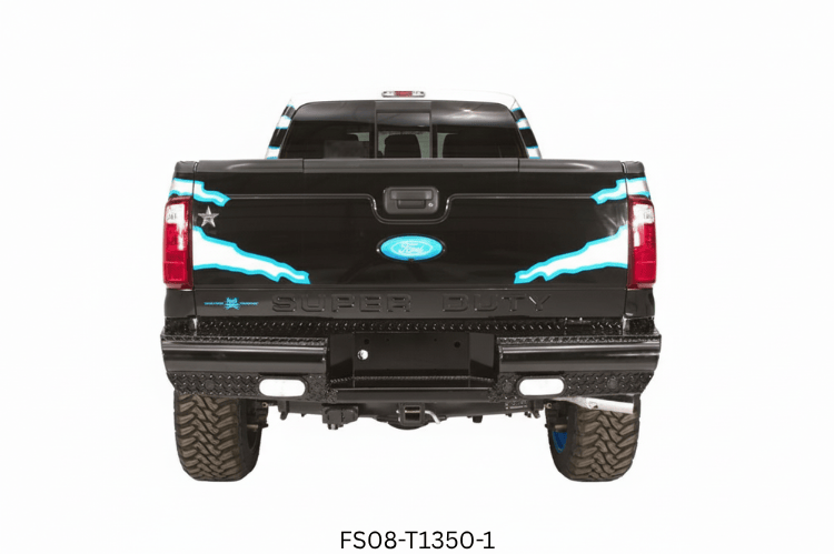 Rugged 2007 Ford F250 Super Duty armored with Fab Fours bumpers and Westin steps, built for any terrain