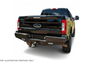 Bold 2022 Ford F250 equipped with Ranch Hand bumpers and Raptor Series steps for off-road and work-ready performance