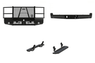 Work-ready 2023 Ford F250 Super Duty complete protection kit with Ranch Hand bumpers and Aries steps upgrade