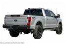 2024 Ford F250 truck equipped with Ranch Hand steel bumpers and Aries steps for strong, reliable performance