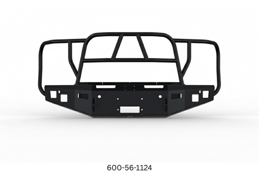 Strong and reliable 2025 Ford F250 Super Duty built with Hammerhead bumpers and Aries steps for full coverage