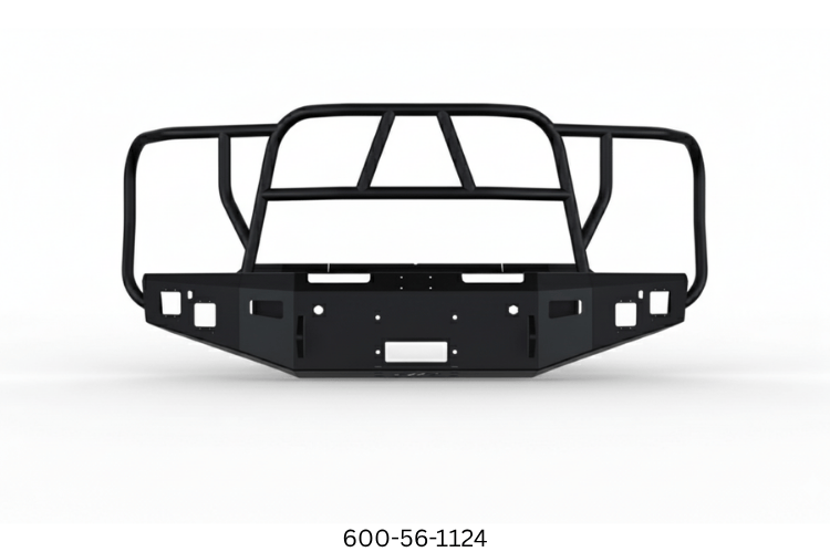 Strong and reliable 2025 Ford F250 Super Duty built with Hammerhead bumpers and Aries steps for full coverage