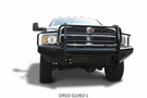 2005 Dodge Ram 2500 Complete Protection Kit featuring Fab Fours bumpers and Aries steps upgrade