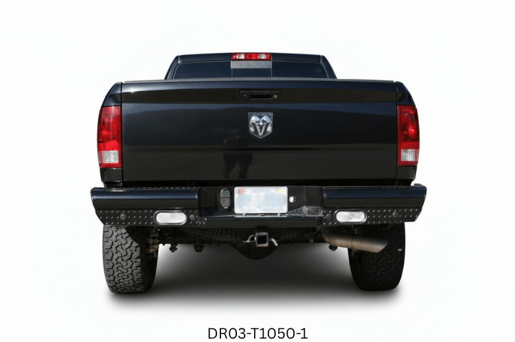 2005 Dodge Ram 2500 Complete Protection Kit featuring Fab Fours bumpers and Aries steps upgrade