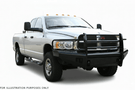 2005 Dodge Ram 2500 Complete Protection Kit featuring Fab Fours bumpers and Aries steps upgrade