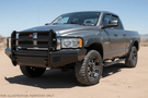 2005 Dodge Ram 2500 Complete Protection Kit featuring Fab Fours bumpers and Aries steps upgrade