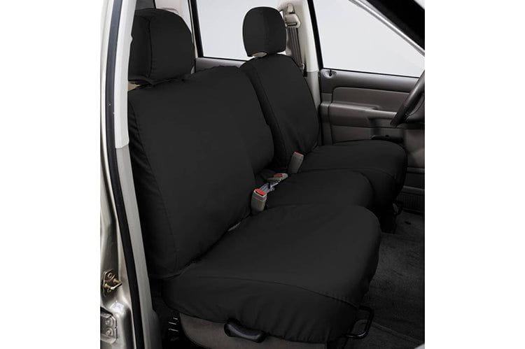 Covercraft SS3405PCCH 2010-2012 Dodge Ram 2500/3500 Polycotton SeatSaver Custom Front Seat Covers Charcoal