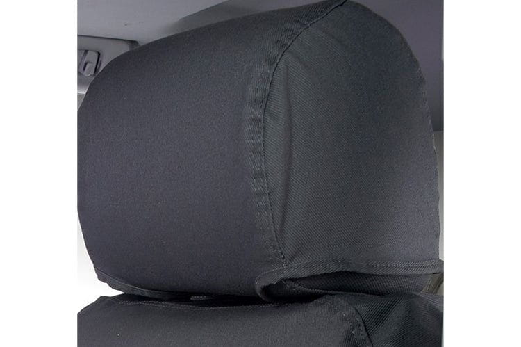Covercraft SS3452PCCH 2017-2018 Ford F250/F350/F450/F550 Super Duty Polycotton SeatSaver Custom Seat Covers Charcoal