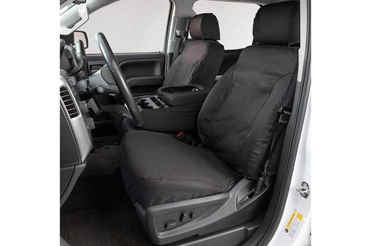 Covercraft SS3484PCCH 201-2021 Dodge Ram 2500/3500 Polycotton SeatSaver Custom Front Seat Covers Charcoal