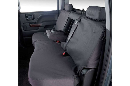 Covercraft SS8393PCCH 2011-2016 Ford F250/F350/F450/F550 Super Duty Grey Polycotton SeatSaver Custom Seat Covers