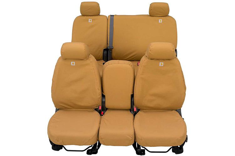 Covercraft SSC2412CAGY 2011-2016 Ford F250/F350/F450 Super Duty Brown Carhartt SeatSaver Custom Seat Covers