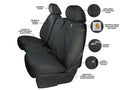 Covercraft SSC2412CAGY 2011-2016 Ford F250/F350/F450 Super Duty Brown Carhartt SeatSaver Custom Seat Covers
