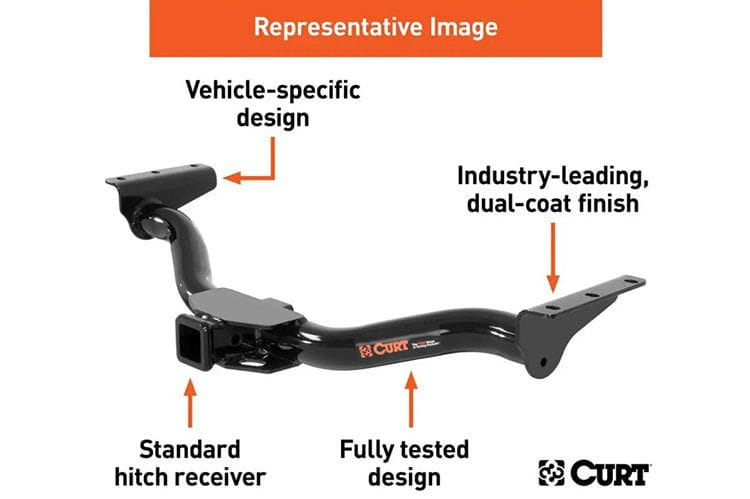 Curt 13361 Dodge Ram 2500/3500 2003-2023 Class 3 Trailer Hitch