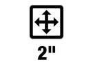 Curt 14355 1997-2016 Ford F250/F350/F450 Super Duty 2" Class 4 Trailer Receiver Hitch
