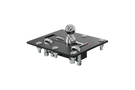 CURT folding ball gooseneck hitch 61052 for 2011-2019 Chevy Silverado 2500 and 3500 HD trucks, a durable over-bed towing solution