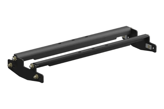 CURT over-bed gooseneck installation bracket 61301 for 2011-2025 Chevy Silverado 2500/3500 HD, durable and secure gooseneck mounting solution for stable towing