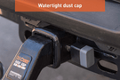 Curt Receiver Lock 23021, a durable trailer hitch lock and hitch receiver lock designed to secure your trailer and prevent theft during towing.