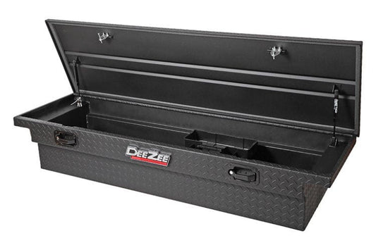 Dee Zee Red Label single lid crossover toolbox DZ10170LTB for 2001–2026 GMC Sierra 2500/3500 truck beds