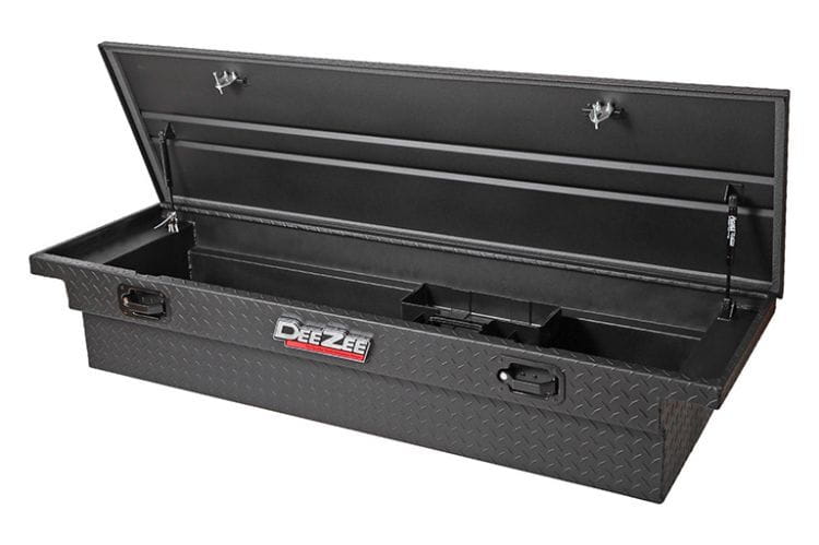 Dee Zee Red Label single lid crossover toolbox DZ10170LTB for 2000–2026 Toyota Tundra truck beds