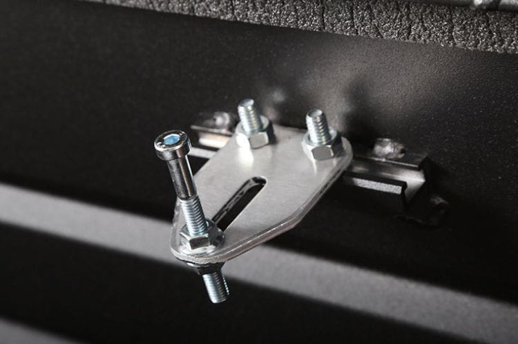 Dee Zee Red Label single lid crossover toolbox DZ10170LTB for 2000–2026 Toyota Tundra truck beds