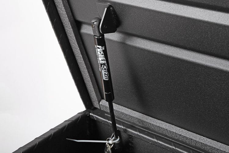 Dee Zee Red Label single lid crossover toolbox DZ10170LTB for 2000–2026 Toyota Tundra truck beds
