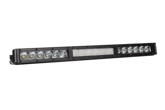 Diode Dynamics Stage Series light bar DD5030 creates a creative, bright combo path for this sleek 18-inch truck assembly