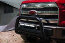 Diode Dynamics Stage Series light bar DD5030 creates a creative, bright combo path for this sleek 18-inch truck assembly