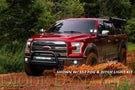 Diode Dynamics Stage Series light bar DD5030 creates a creative, bright combo path for this sleek 18-inch truck assembly