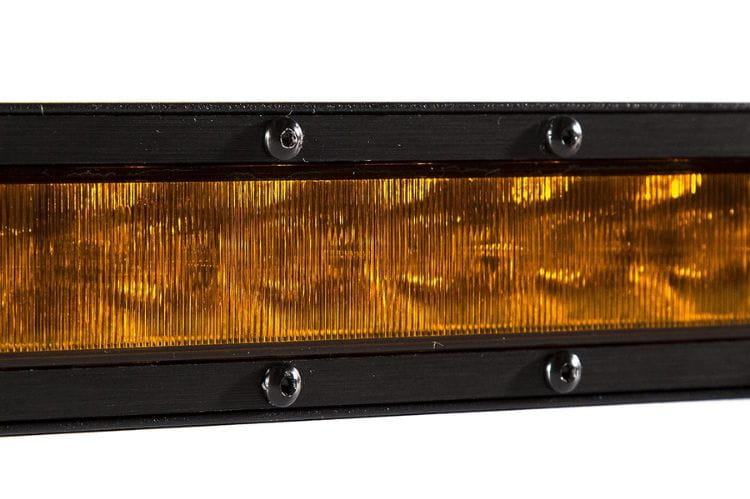 Amber light bar DD5056 by Diode Dynamics provides a creative, warm glow for this 42-inch professional off-road truck mount 