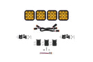 Linkable light bar DD7207 by Diode Dynamics offers an elite 25" yellow driving beam with four masterful SS5 LED Sport pods for rigs