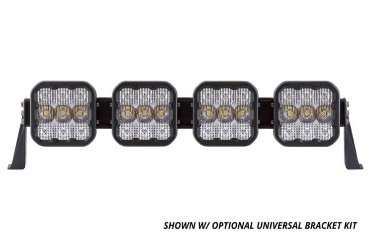 LED light bar for trucks DD7241 by Diode Dynamics delivers a rugged 25" yellow combo beam for superior high-output trail safety
