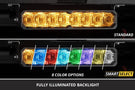 LED light bar for trucks DD8225 by Diode Dynamics adds a creative spot beam as a durable offroad LED light bar for any trail