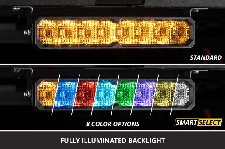 LED light bar for trucks DD8225 by Diode Dynamics adds a creative spot beam as a durable offroad LED light bar for any trail