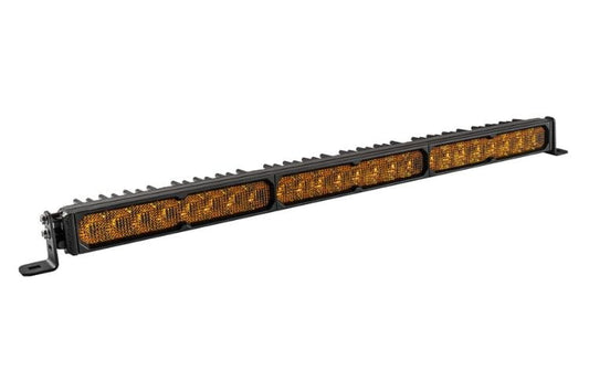Diode Dynamics SS30 light bar DD8260 yields a creative, wide yellow flood beam as the best sport LED light bar for your rig