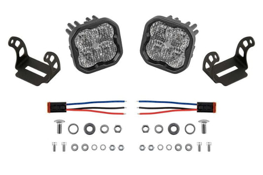 Diode Dynamics SS3 Pro DD6886P is a clean white pod light featuring a bright, high-power combo driving optical beam pattern