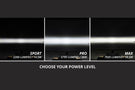 Diode Dynamics SS3 Pro DD6886P is a clean white pod light featuring a bright, high-power combo driving optical beam pattern
