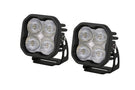 Diode dynamics SS3 SAE fog pods DD6855P deliver a creative, heavy-duty build quality for professional white lighting
