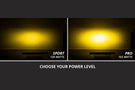 Diode Dynamics SS30 light bar DD8257 yields a creative, warm yellow combo beam for this 30-inch stage series off-road kit